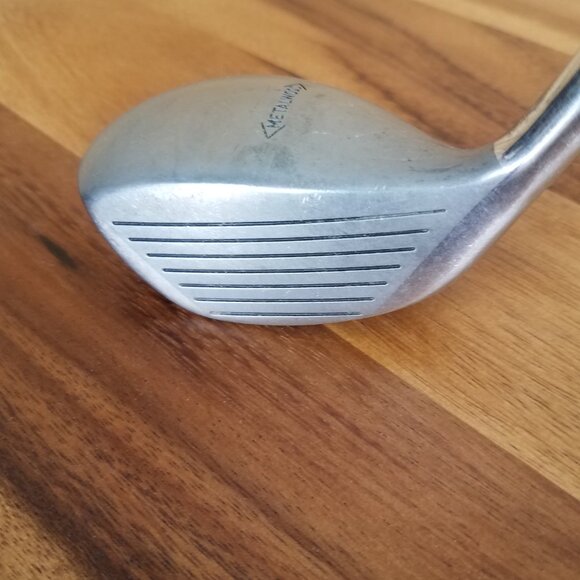 TaylorMade Pittsburgh Persimmon Metalwood 3 Wood 17° Taylite Steel Shaft 45" - Picture 3 of 7